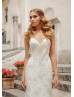 Beaded Lace Tulle Fringe Fashion Wedding Dress